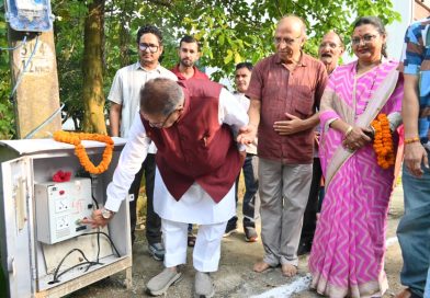 राजेंद्र नगर को मिली पेयजल किल्लत से मुक्ति: कैबिनेट मंत्री गणेश जोशी ने नवनिर्मित ट्यूबवेल का किया शुभारंभ