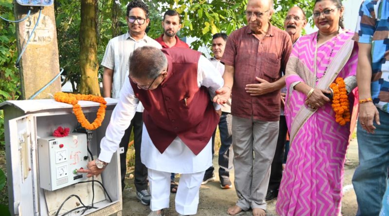 राजेंद्र नगर को मिली पेयजल किल्लत से मुक्ति: कैबिनेट मंत्री गणेश जोशी ने नवनिर्मित ट्यूबवेल का किया शुभारंभ
