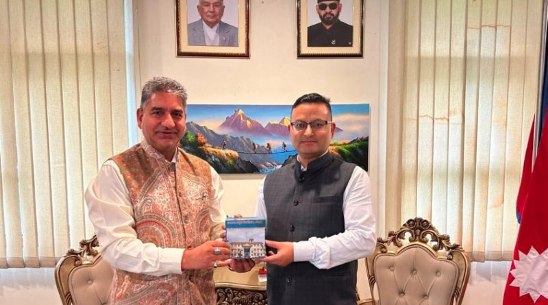 ग्लोबल मंच पर चमकेगी संस्कृत: भारत-नेपाल शैक्षणिक साझेदारी का उत्तराखंड ने किया नेतृत्व, सचिव दीपक कुमार की राजदूत से अहम वार्ता
